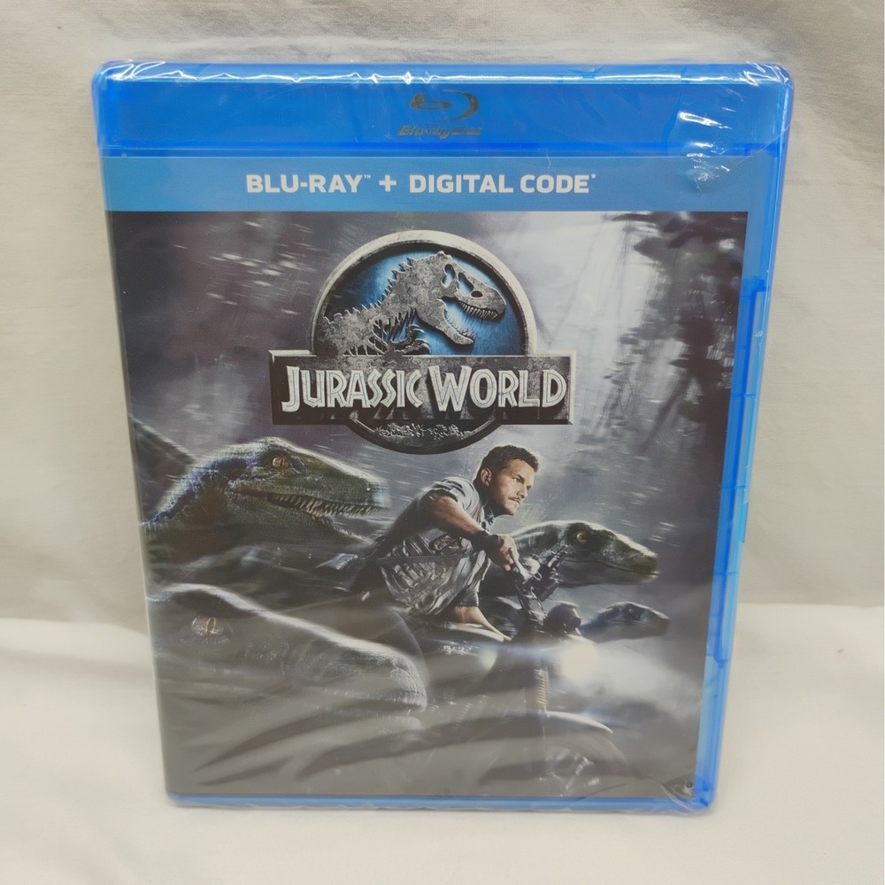 Jurassic World (Blu-ray, 2015) Chris Pratt New Sealed
